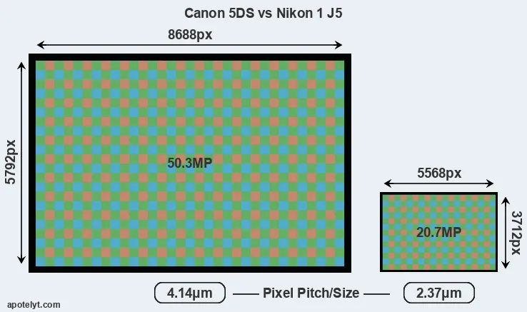 5DS versus J5 MP