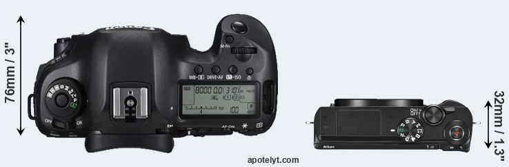 Compare 5DS versus J5 top