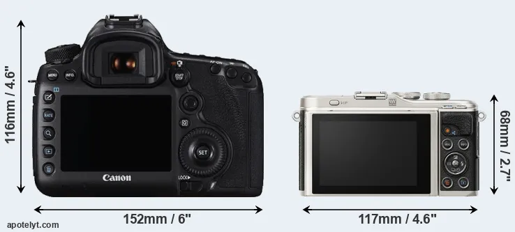 Comparison 5DS or E-PL9 rear