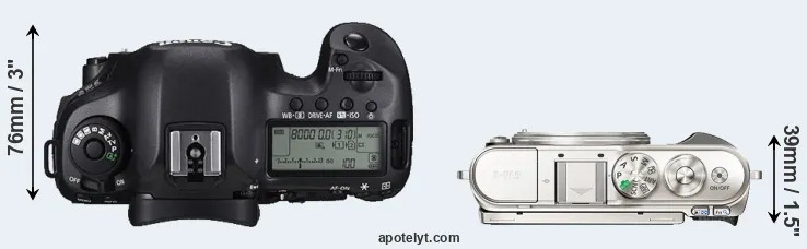 Compare 5DS versus E-PL9 top