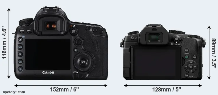 Comparison 5DS or G85 rear