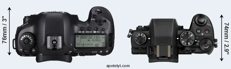 Compare 5DS versus G85 top