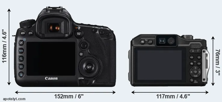 Comparison 5DS or TS7 rear