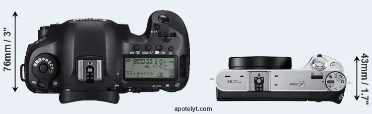 Compare 5DS versus NX500 top