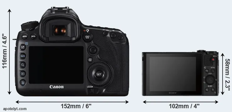 Comparison 5DS or HX80 rear