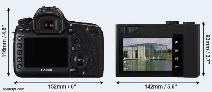 Comparison 5DS or ZX1 rear