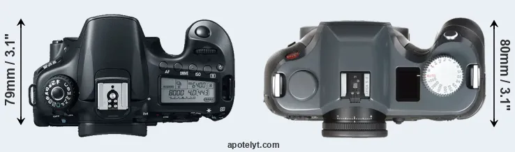 Compare 60D versus S-E Typ 006 top