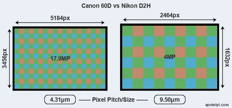 60D versus D2H MP