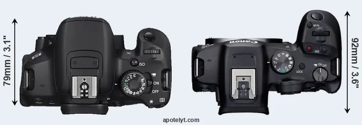 Compare 650D versus R7 top