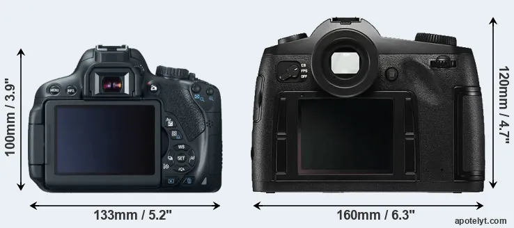 Comparison 650D or S Typ 006 rear