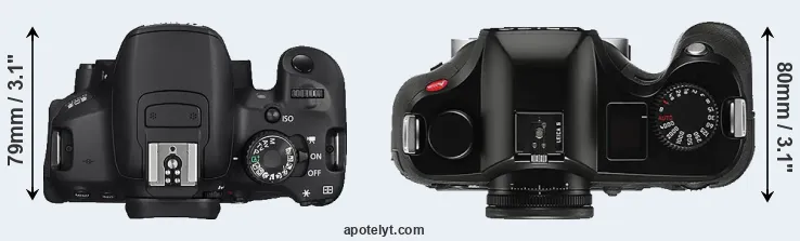 Compare 650D versus S Typ 006 top