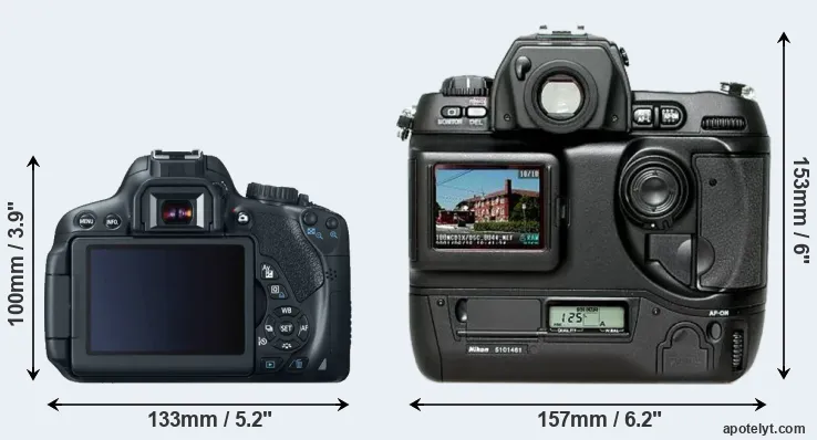 Comparison 650D or D1H rear