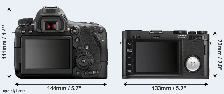 Comparison 6D Mark II or X Vario rear