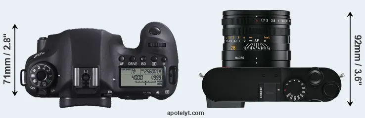 Compare 6D versus Q2 top