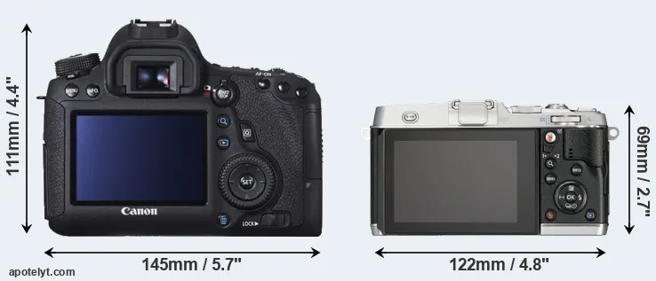 Comparison 6D or E-P5 rear