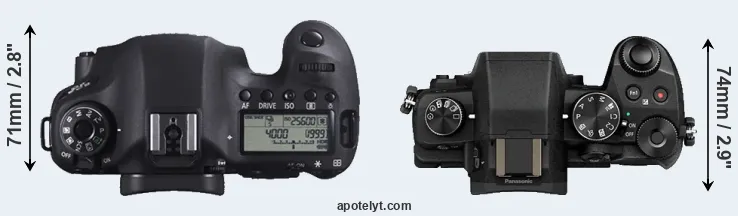 Compare 6D versus G85 top