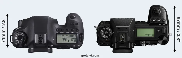 Compare 6D versus S1R top