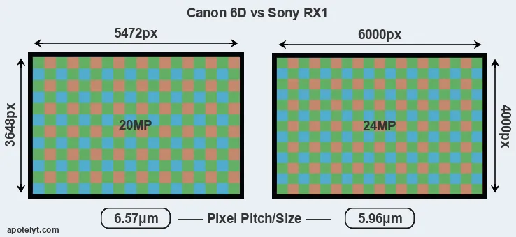 6D versus RX1 MP