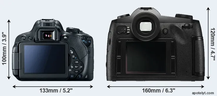 Comparison 700D or S Typ 006 rear