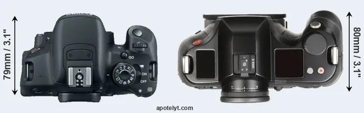 Compare 700D versus S Typ 007 top