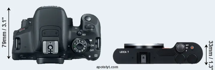 Compare 700D versus T Typ 701 top