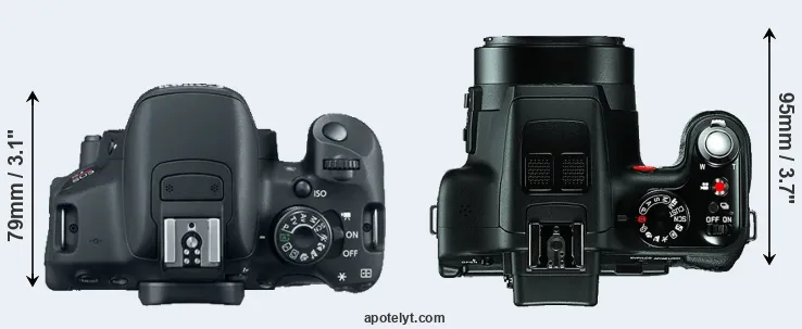 Compare 700D versus V-LUX 3 top