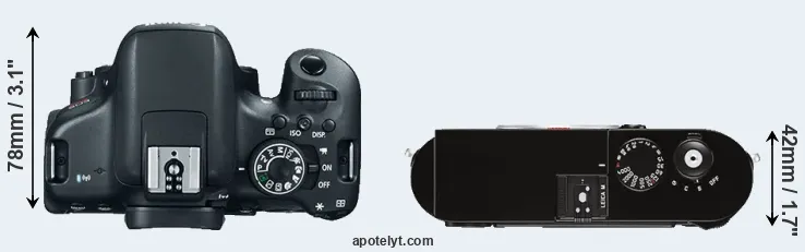 Compare 750D versus M Typ 262 top