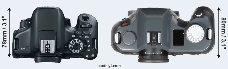 Compare 750D versus S-E Typ 006 top