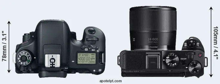 Compare 760D versus G3X top