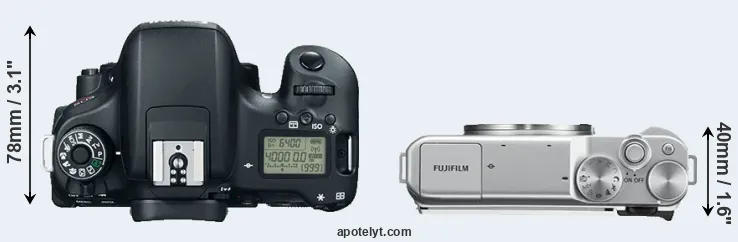 Compare 760D versus X-A10 top