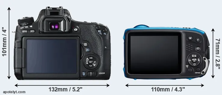 Comparison 760D or XP140 rear