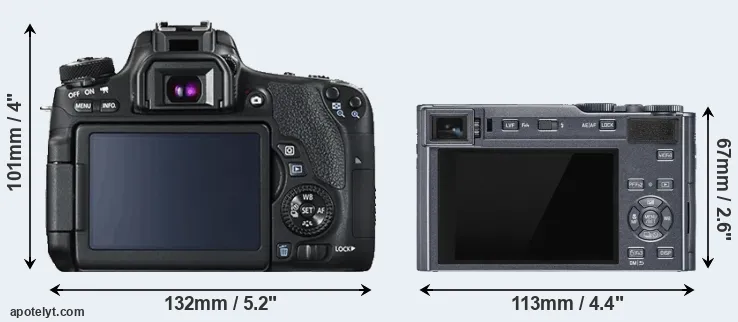Comparison 760D or C-LUX rear