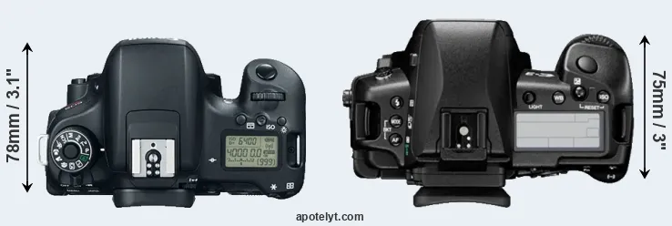 Compare 760D versus E-3 top