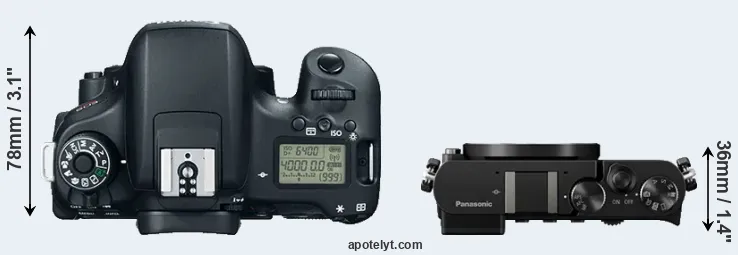 Compare 760D versus GM5 top