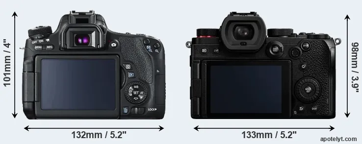 Comparison 760D or S5 rear