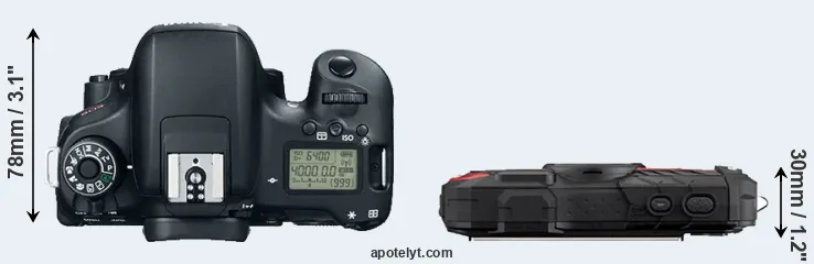 Compare 760D versus WG-60 top