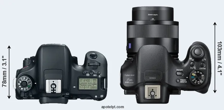 Compare 760D versus HX400V top
