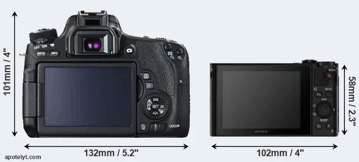 Comparison 760D or HX90V rear
