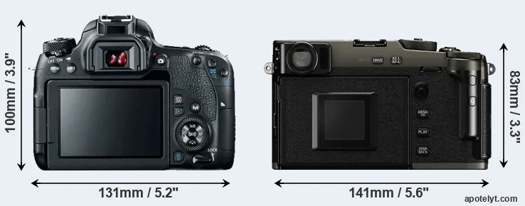 Comparison 77D or X-Pro3 rear