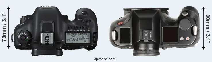 Compare 7D Mark II versus S Typ 007 top