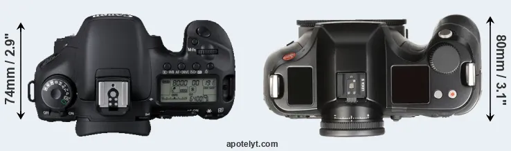 Compare 7D versus S Typ 007 top