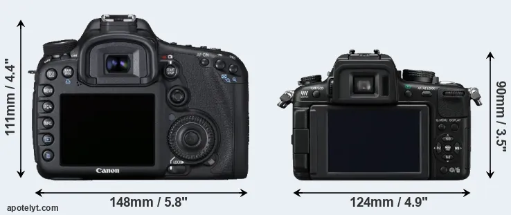 Comparison 7D or GH2 rear