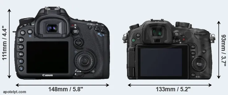 Comparison 7D or GH3 rear