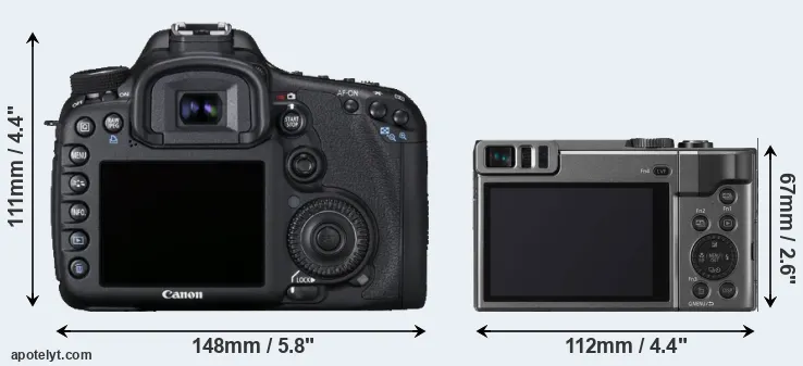 Comparison 7D or ZS70 rear
