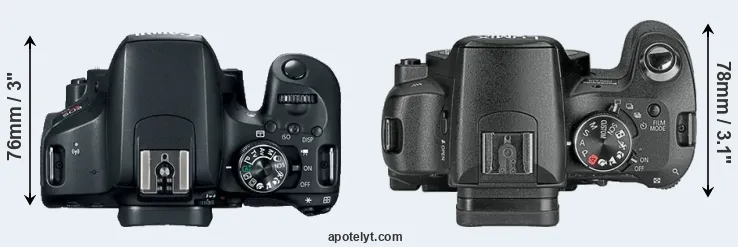 Compare 800D versus L10 top