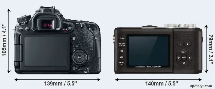Comparison 80D or X-U Typ 113 rear