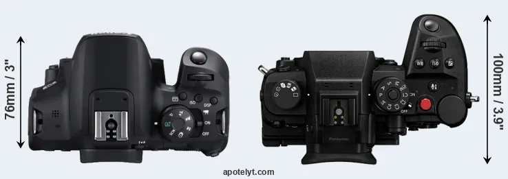 Compare 850D versus GH7 top