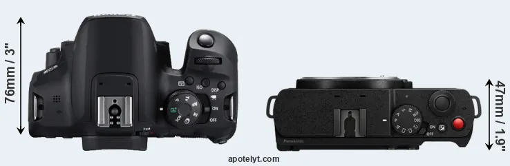 Compare 850D versus S9 top