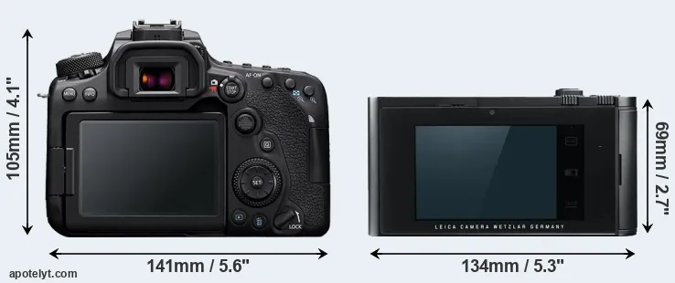 Comparison 90D or T Typ 701 rear