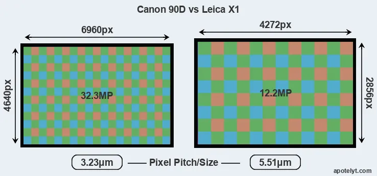 90D versus X1 MP